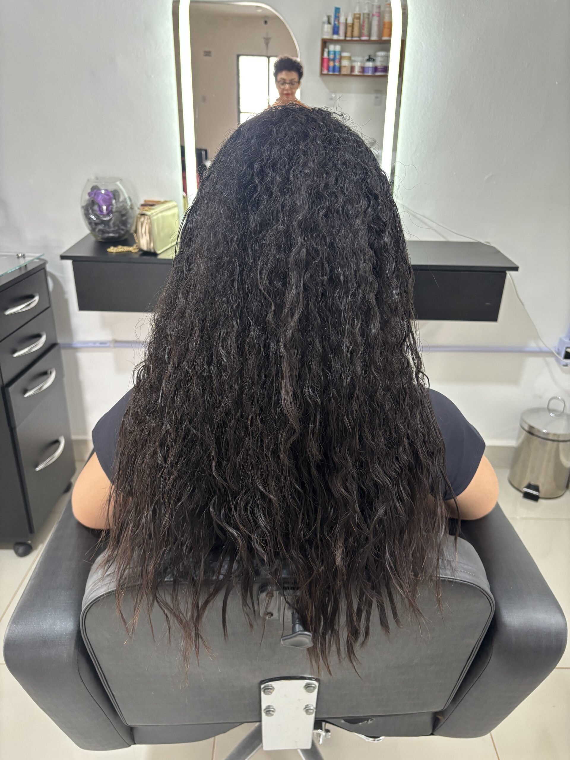 Transição capilar no Centro, Anápolis | Trama Cachos Salão de Beleza